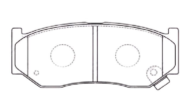 HYUNDAI SANTA FE PASTILLA DE FRENO POSTERIOR