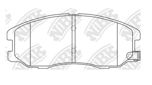 [PD1264H001] CHEVROLET CAPTIVA PASTILLA DE FRENO DELANTERA