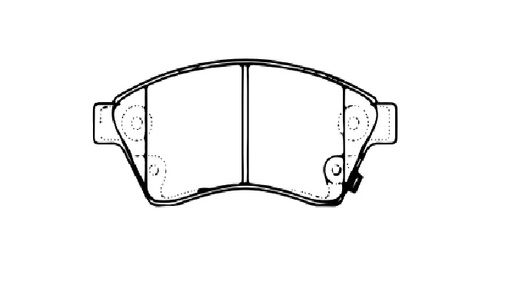 [PD1497H001] CHEVROLET CRUZE 1.8 TRACKER ORLANDO DEL PASTILLA DE FRENO