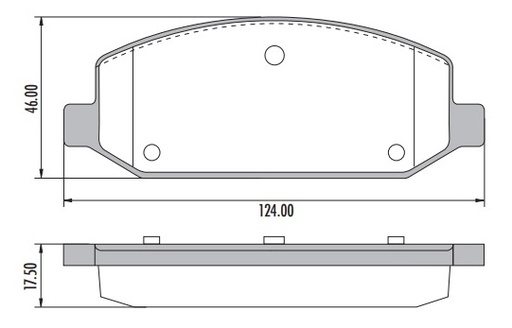 [PD1661H001] SAIL CHEVROLET PASTILLA DE FRENO DELANTERA