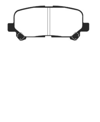 HONDA PILOT 08 15, ODISEY PASTILLA DE FRENO POSTERIOR