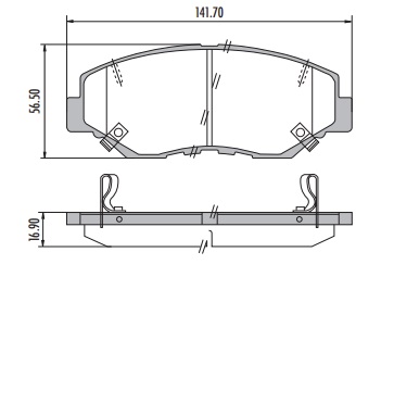 [PD914H001] HONDA CRV 2002 PASTILLAS DE FRENO DELANTERA