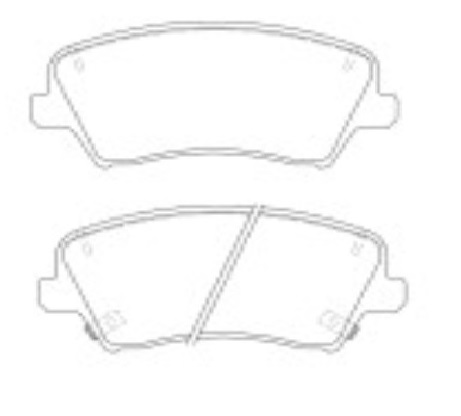 [PD1828H001] HYUNDAI CRETA PASTILLA DE FRENO DELANTERA