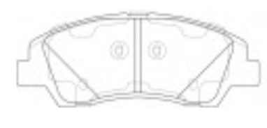 [PD1935H001] HYUNDAI GRAN I10 PASTILLA DE FRENO DELANTERA