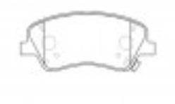 KIA STONIC PN0603 HYUNDAI PASTILLA DE FRENO DELANTERA