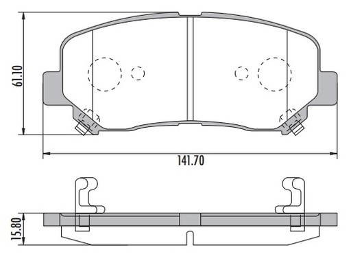 [PD1623H001] CX5 MAZDA PASTILLA DE FRENO