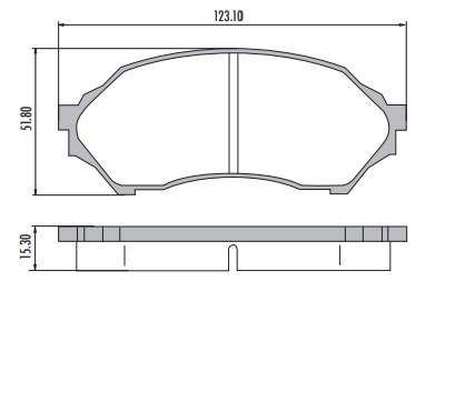[PD798H001] ALEGRO MAZDA PASTILLAS DE FRENO