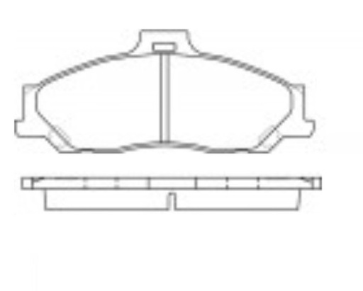 [PD1573H001] MAZDA BT50 4X2 216 PASTILLAS DE FRENO DELANTERA