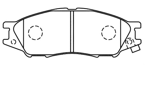 [PD1193H001] NISSAN ALMERA PASTILLA DE FRENO DELANTERA
