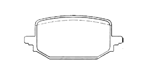 [PP2506H001] PP2011 NISSAN QASHQAI 2023 PASTILLAS DE FRENO