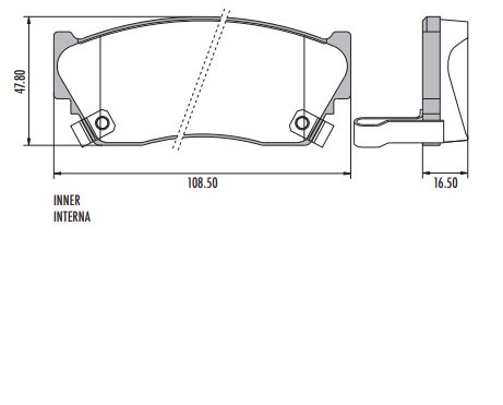 [PD510H001] NISSAN SENTRA B13 PASTILLAS DE FRENO DELANTERA